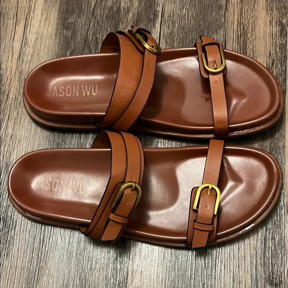 Jason Wu Brown Leather women’s sandals - Picture 7 of 7